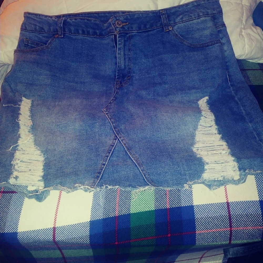 Jean skirt